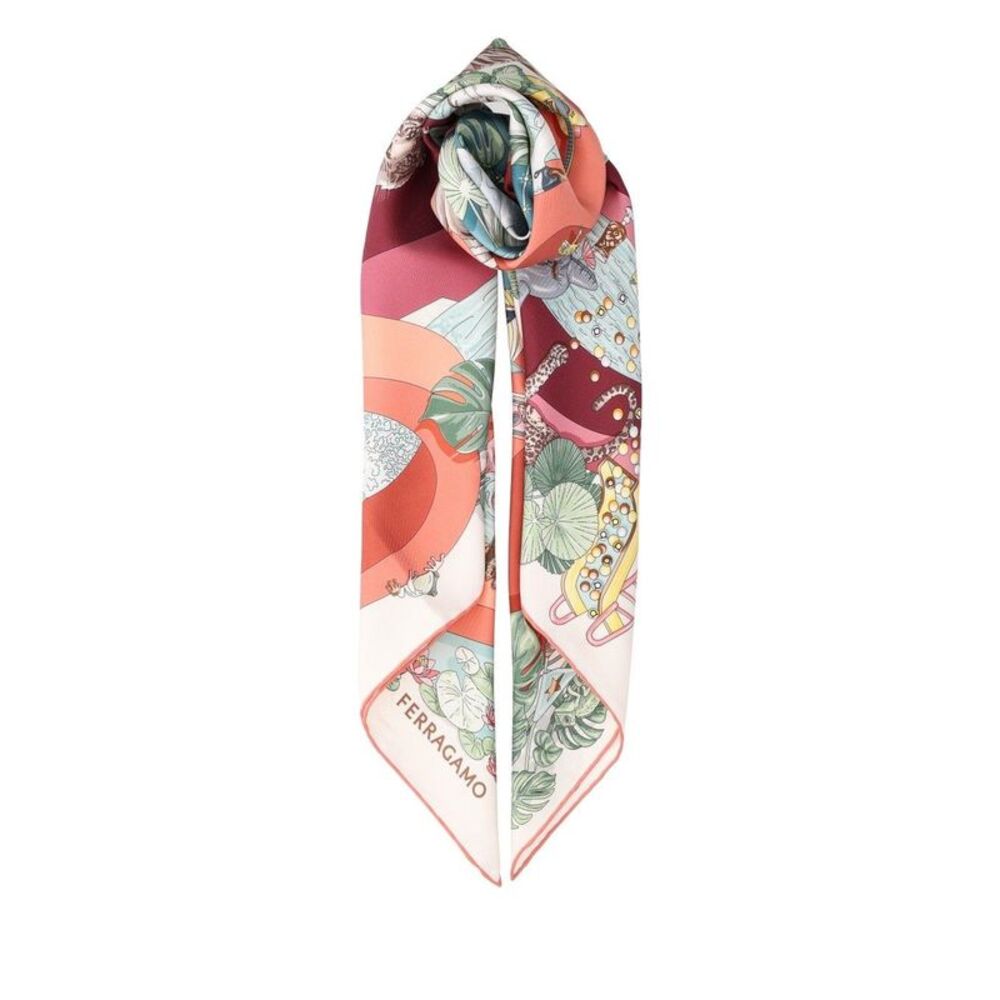 Ferragamo Women Jungle Party Scarf